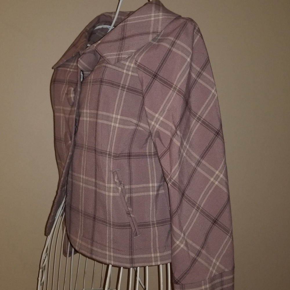 Zinc Plaid Jacket View 3